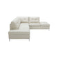 Leonardo Silver Grey in Right Hand Facing jnmfurniture Sectionals 18994-RHFC