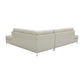Leonardo Silver Grey in Right Hand Facing jnmfurniture Sectionals 18994-RHFC