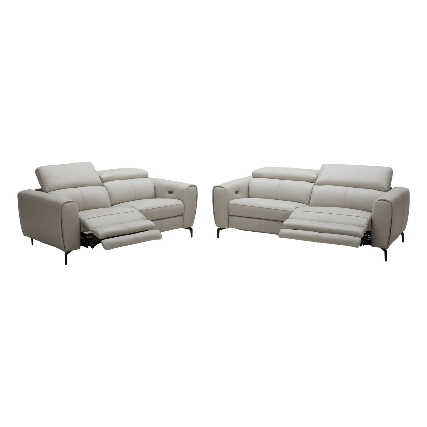 Lorenzo Love Seat in Light Grey jnmfurniture Loveseats 18824-L