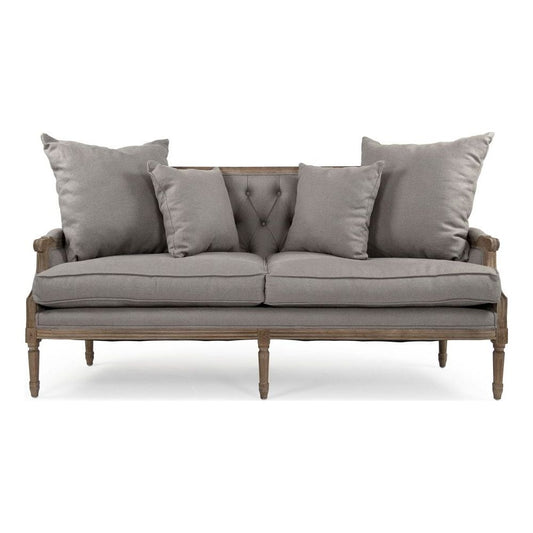 Louis Tufted Sofa Zentique Sofas B007-3-Z E272 A048