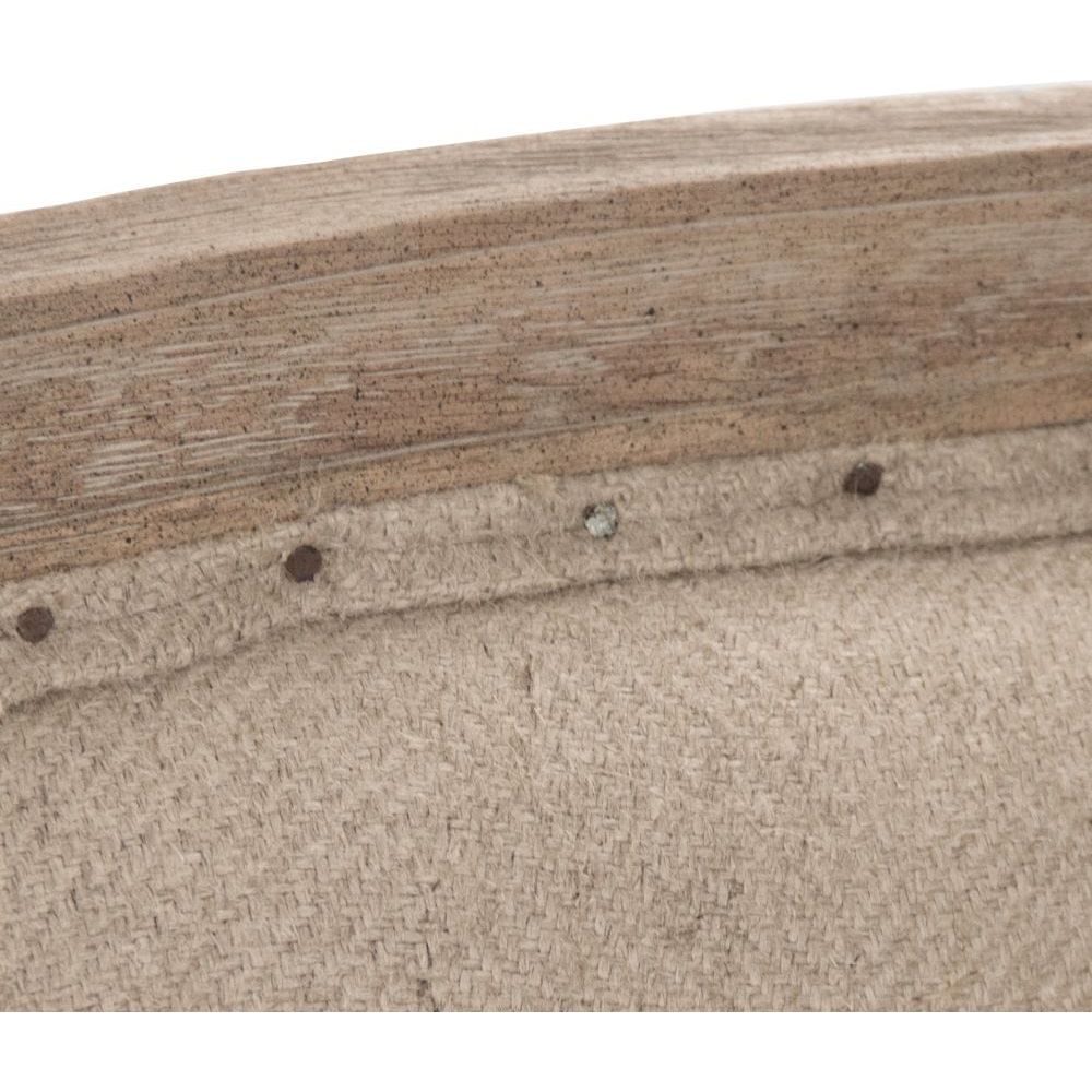 Zentique Maison Hemp Linen Loveseat Sofa - Thumbnail 3
