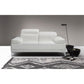 Nicolo Love Seat in White jnmfurniture Loveseats 18984-L