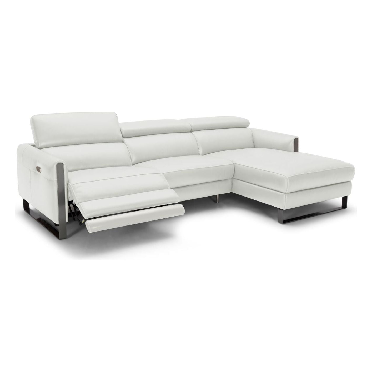 Nina Premium Leather Sectional In Right hand Facing jnmfurniture Sectionals 182771-RHFC