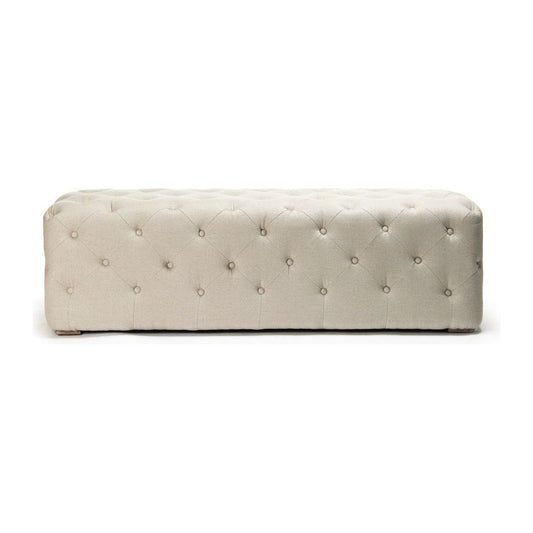 Oliver Tufted Bench Zentique Bench F205-Z E272 A003