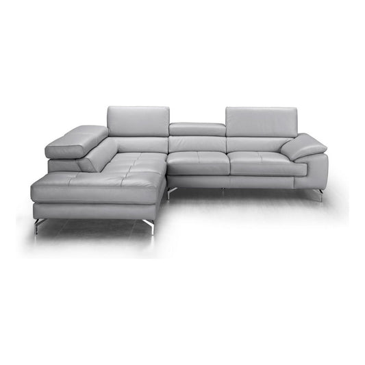 Olivia Premium Leather Sectional In Left Facing Chaise jnmfurniture Sectionals Sectionals 18275-LHFC
