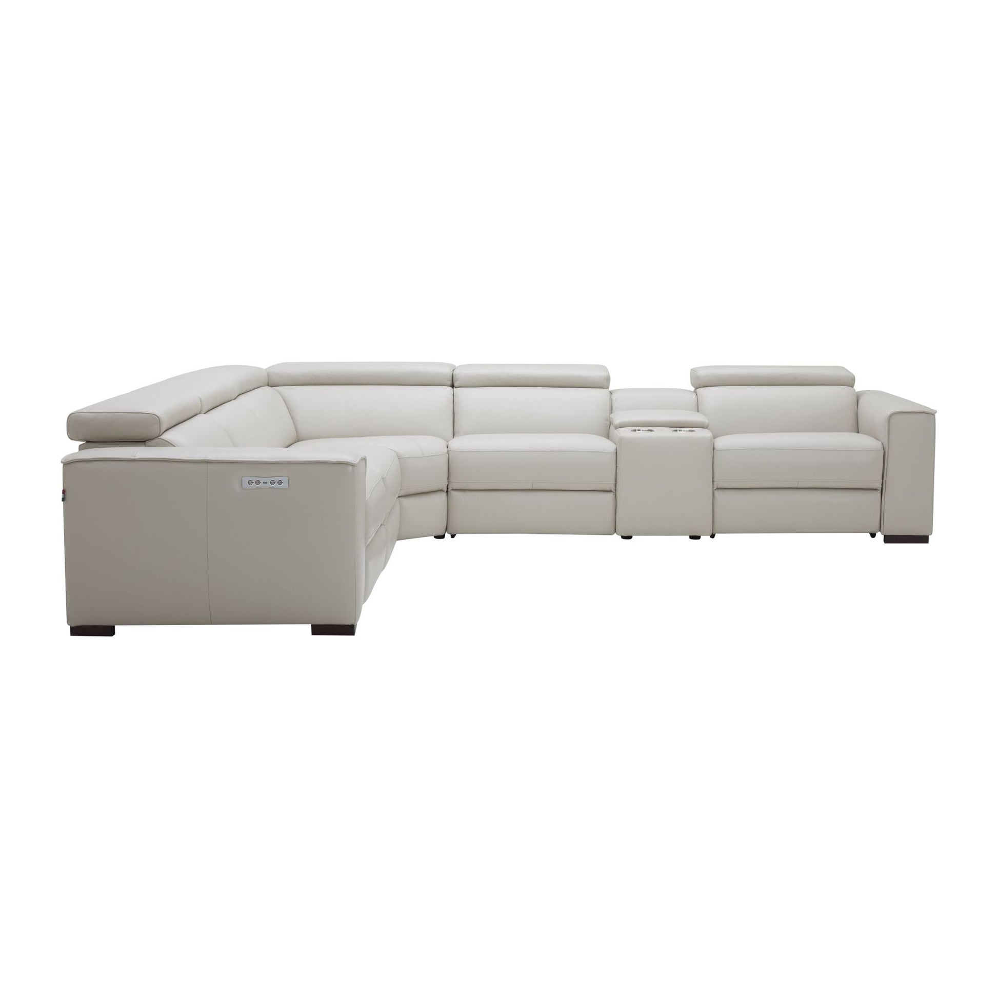 Picasso Motion Sectional in Silver Grey jnmfurniture Sectionals 18865-SG