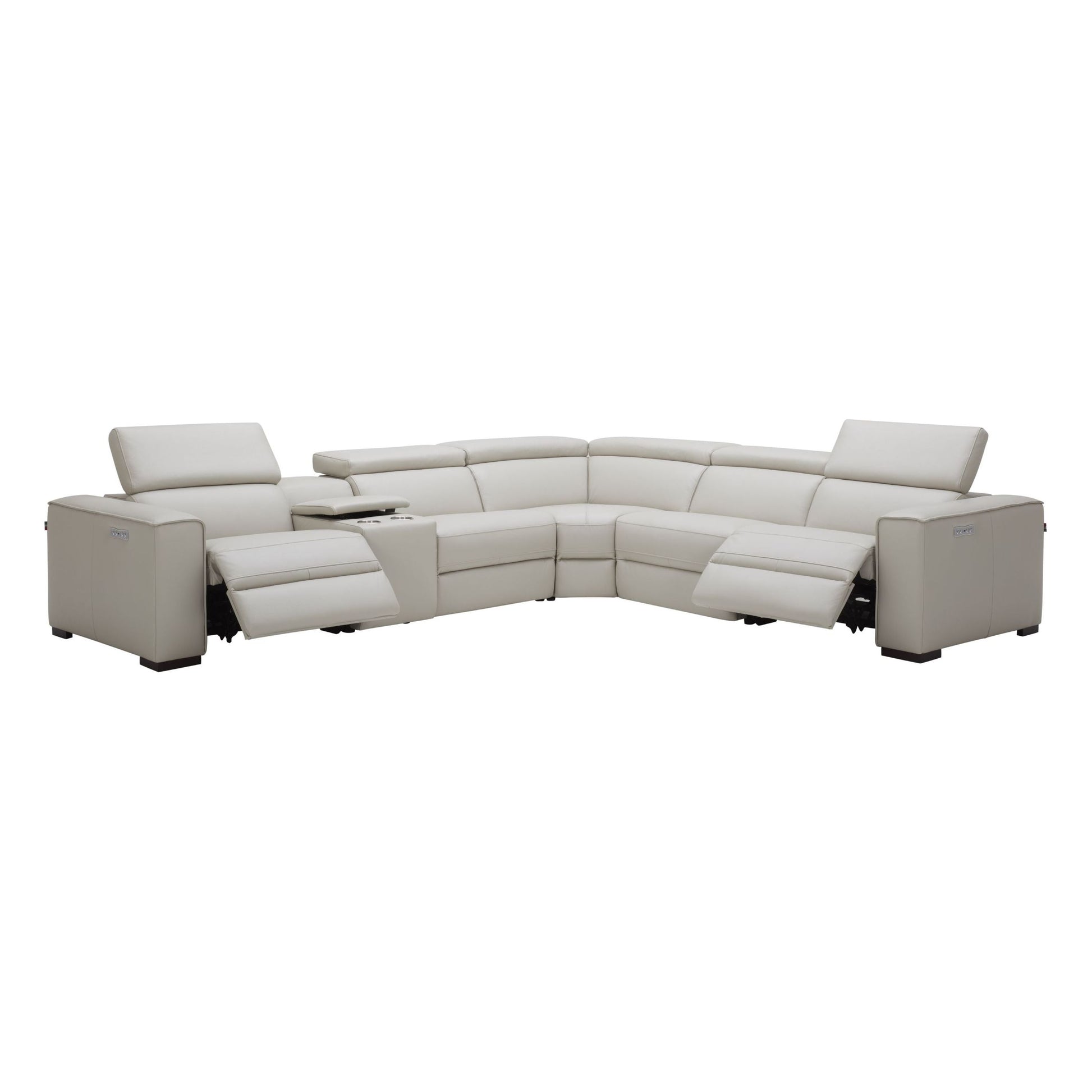 Picasso Motion Sectional in Silver Grey jnmfurniture Sectionals 18865-SG