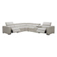 Picasso Motion Sectional in Silver Grey jnmfurniture Sectionals 18865-SG