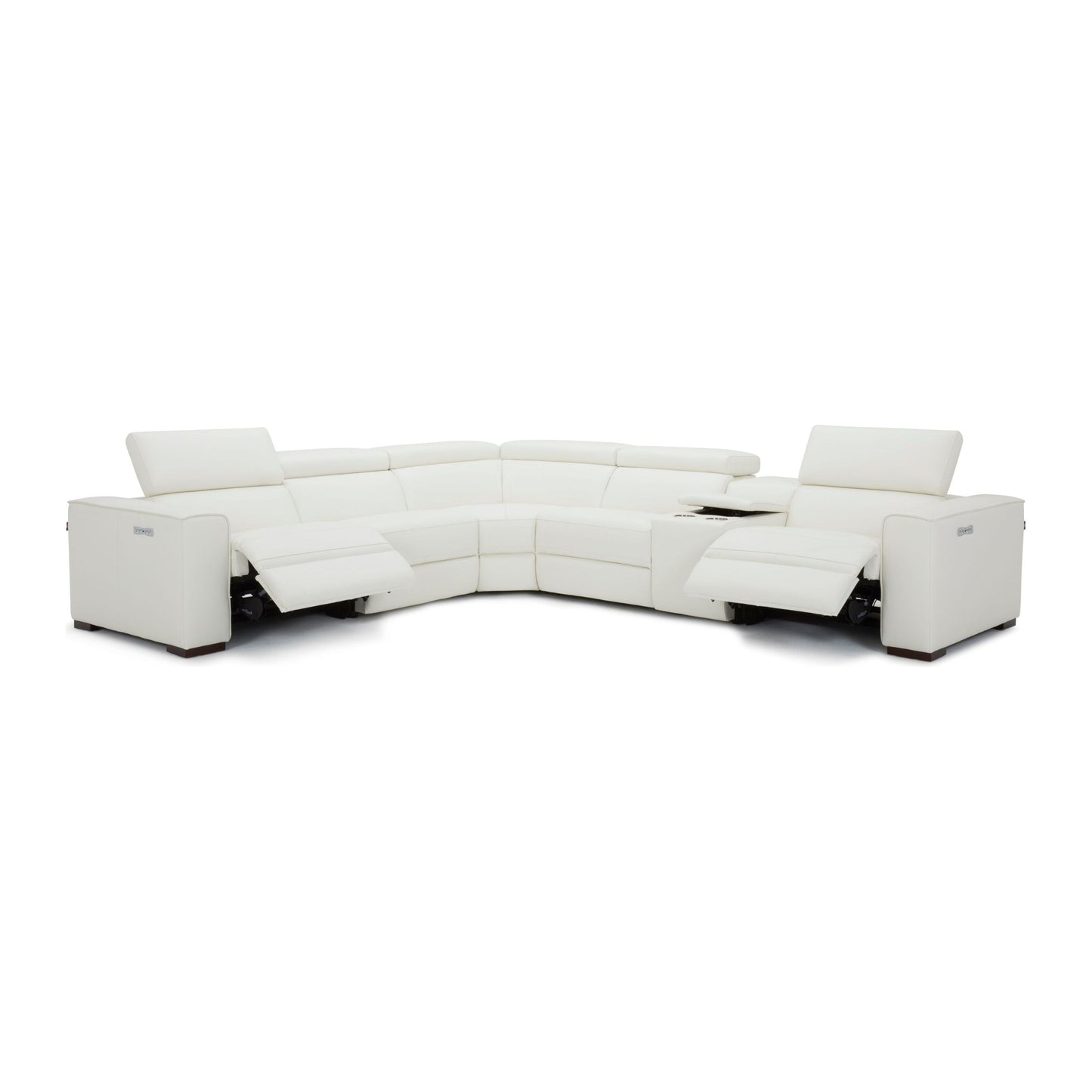 Picasso Motion Sectional in White jnmfurniture Sectionals 18865-W