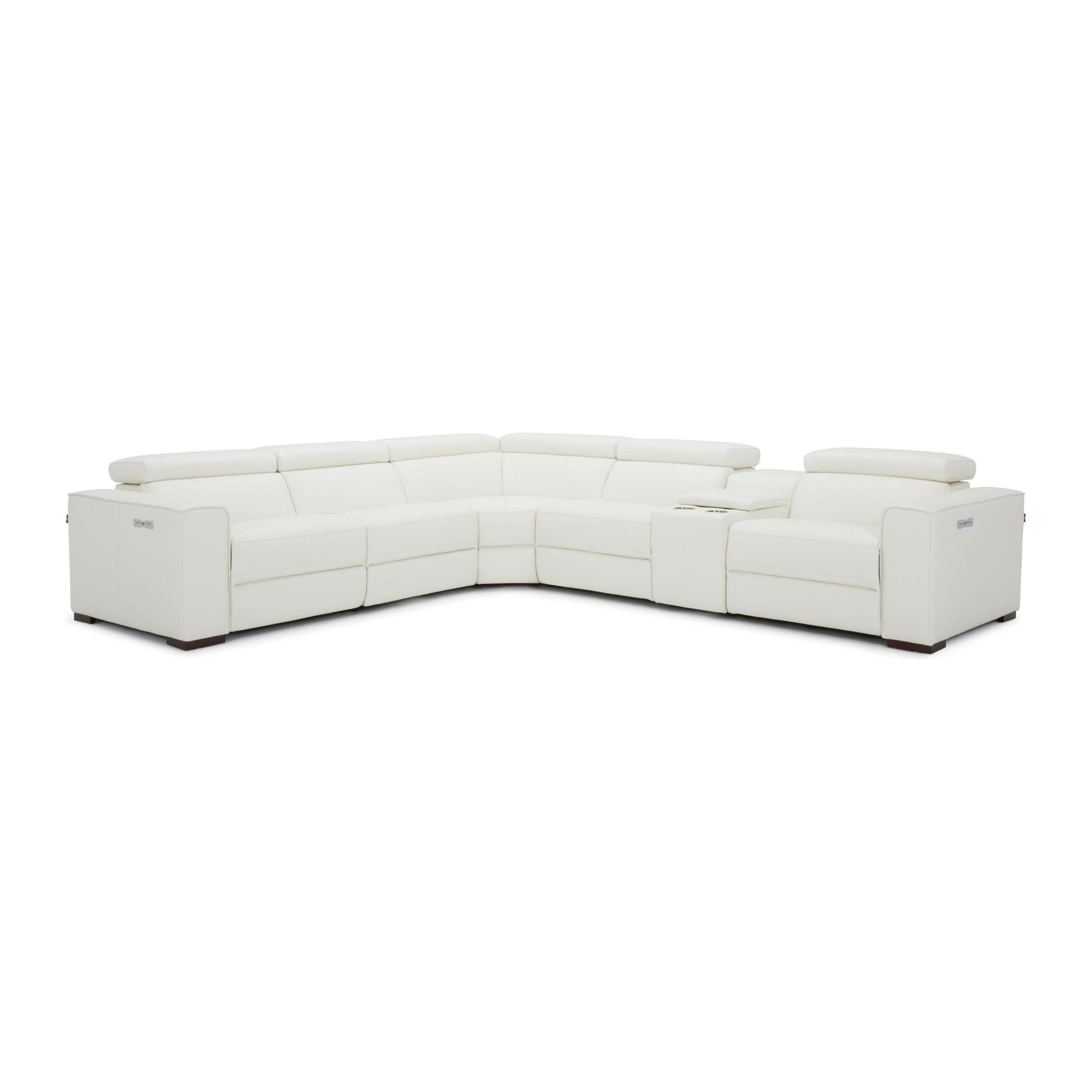 Picasso Motion Sectional in White jnmfurniture Sectionals 18865-W