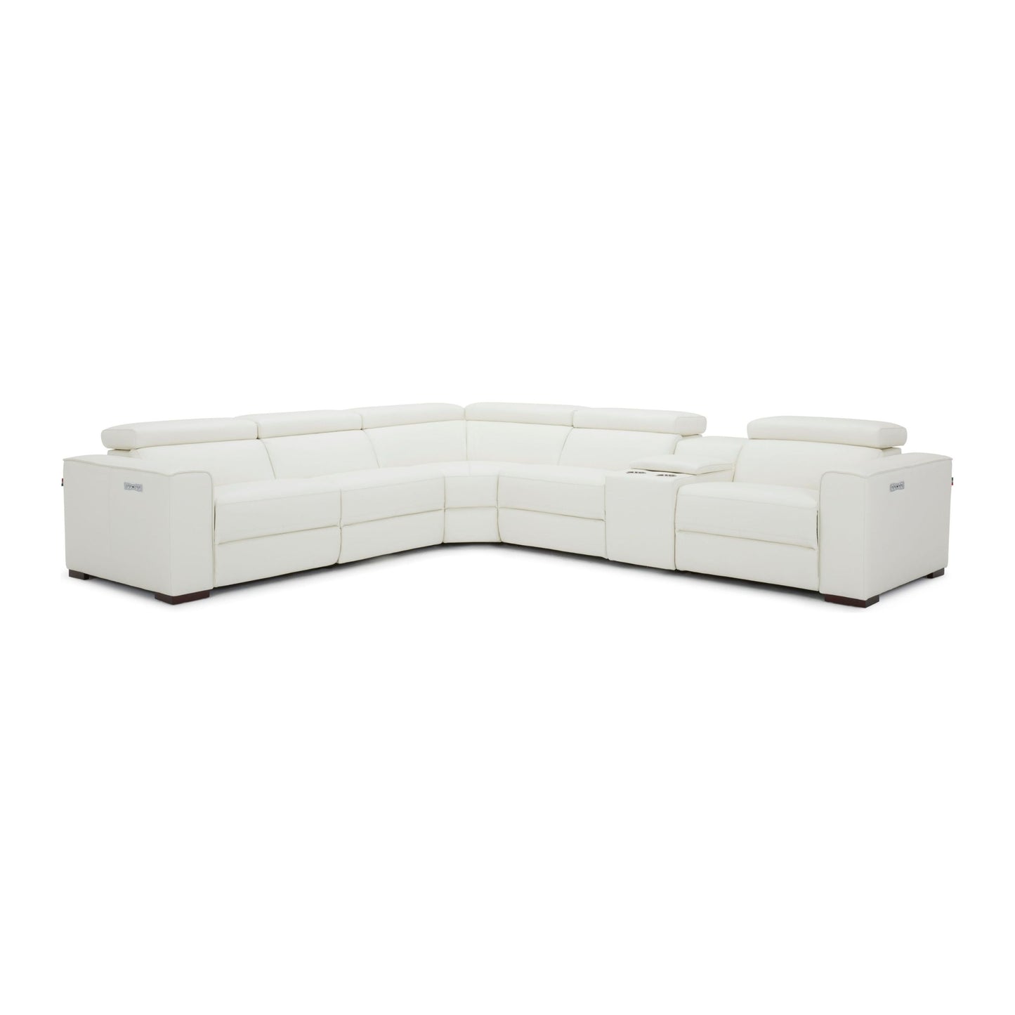 Picasso Motion Sectional in White jnmfurniture Sectionals 18865-W