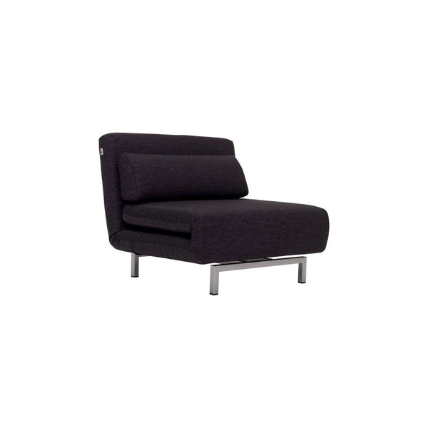 Premium Chair Bed LK06-1 in Black Fabric jnmfurniture Chairs & Seating 176016-BK