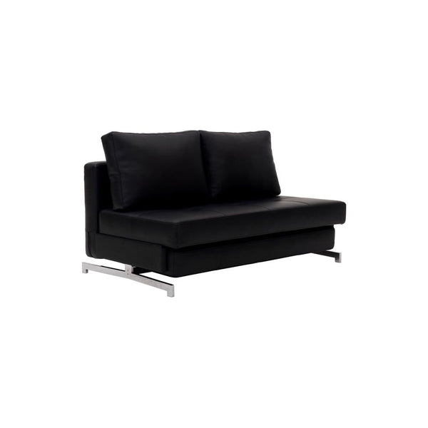 Premium Sofa Bed K43-2 in Black Leatherette jnmfurniture Sofas 176014-BK