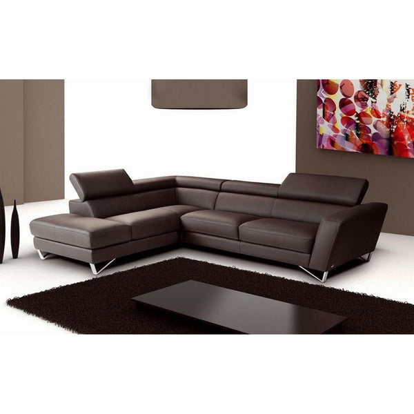 Sparta Chocolate Color Left Hand Facing jnmfurniture Sectionals 1769111-LHFC-BR