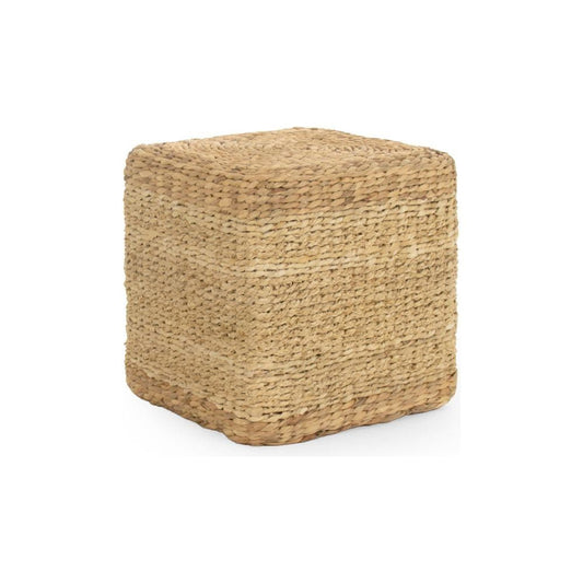 Woven Cube Ottoman Zentique Ottomans & Poufs ZENGN-CBP2