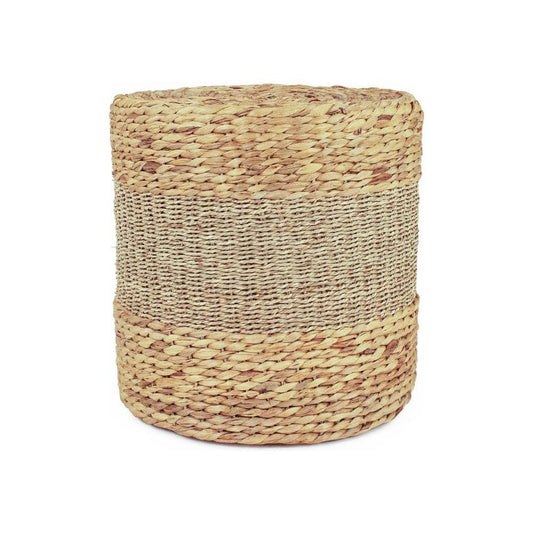 Woven Ottoman Zentique Ottomans & Poufs ZENMK-DRP01